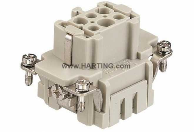 Harting Käfigzugfederanschluss Han 6ES-F