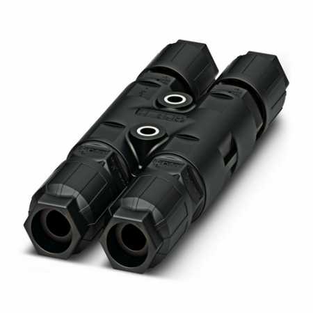 Phoenix H-Verteiler QPD H 2PE1,5 4X4-9 BK